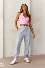 Base Cuffed Sweatpants Grey Marle