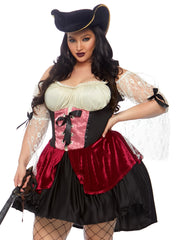 Plus Wicked Waters Wench Costume