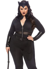 Plus Sultry Supervillain Costume