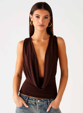 Oracle Top - Chocolate