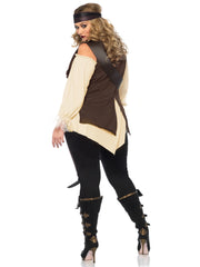 Plus Captain Blackheart Pirate Costume