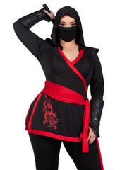 Plus Ninja Assassin Costume