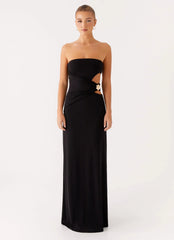 Anetta Maxi Dress - Black