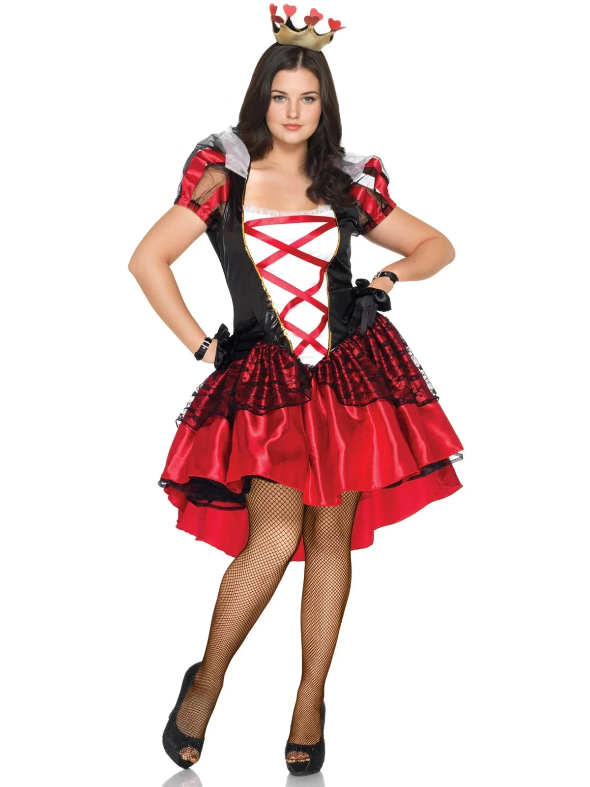 Plus Royal Red Queen Costume