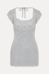 Eloise Crochet Mini Dress - Angel'S Meadow