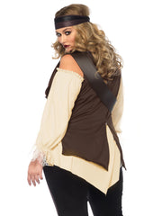 Plus Captain Blackheart Pirate Costume