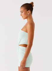 Bruna Mini Dress - Mint