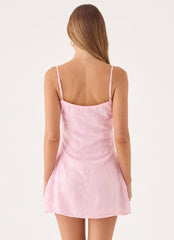 Posey Mini Dress - Pink