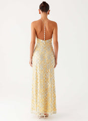 Truly Mine Maxi Dress - Yellow