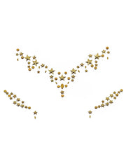 Star Sign Face Jewels Sticker